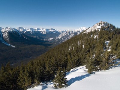 Sulphur Mountain - West View