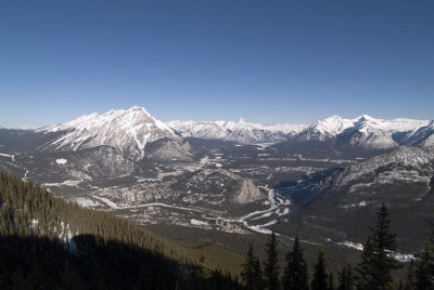 Sulphur Mountain - North View