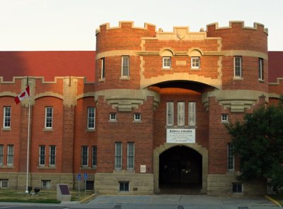 Sunrise on Mewata Armoury