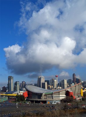 Clouds over Calgary