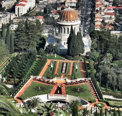 Ba'hai Shrine,(Haifa,Is) built at the  20th century..jpg