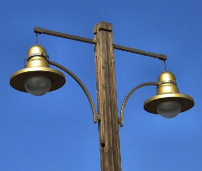 Golden Lamps On Blue background.JPG