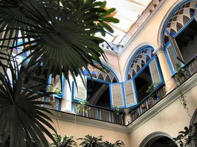 A Patio In Havana, Cuba.JPG