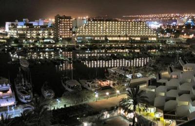 Evening At The Marina Eilat.JPG