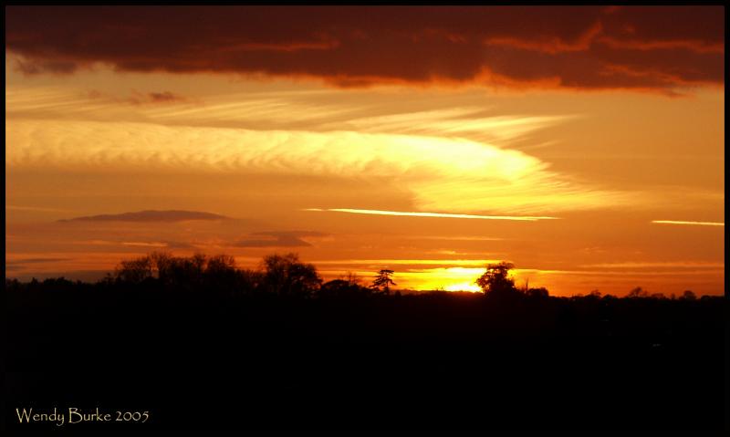 Winter Sunset