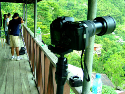 Vic, Bobby & Mario from the Balcony by noli.jpg