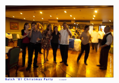 Batch '81 Christmas party 2007