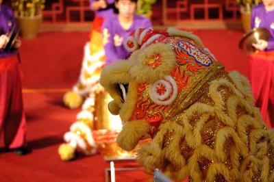 Lion Dance at One Utama (January 15th)