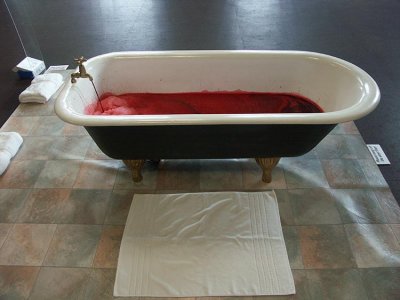 Dracula's bubble bath