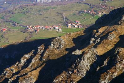 Pueblo en Covadonga