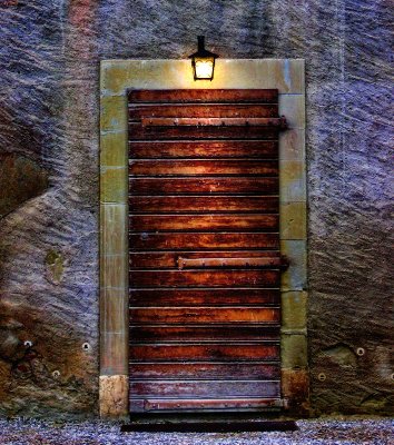 The castle secret door....