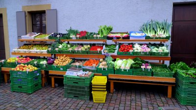 The greengrocer of the village