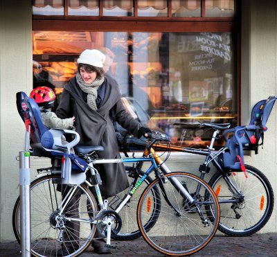 Motherly bike...