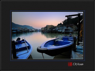 Sunset at Venice of Hong Kong