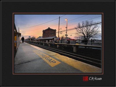 Dawn Breaks at Farmingdale Station