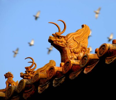 Over Lama Temple