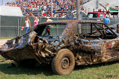 Demolition Derby at the Fair