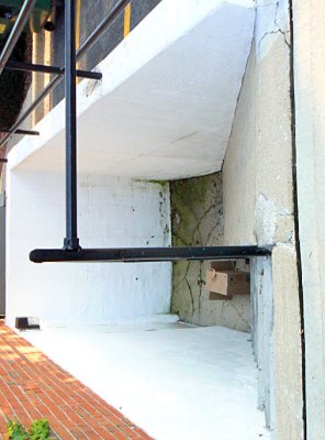 Beneath  the Balcony.