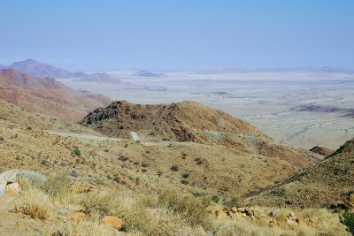 the pass to Namib