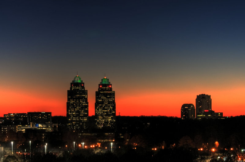 the view from my office deck, dunwoody, georgia