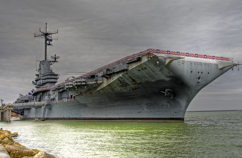 uss lexington (cv16) - corpus christi, texas