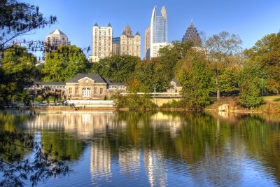 piedmont park, atlanta, georgia - october, 2007