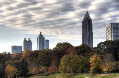 piedmont park, atlanta, georgia - november, 2007