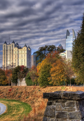 piedmont park, atlanta, georgia - november, 2007