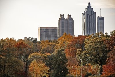 piedmont park, atlanta, georgia - november, 2007