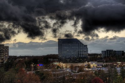 the view from my office deck, dunwoody, georgia
