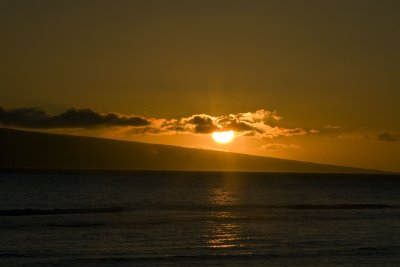 sunset from lahaina 1