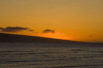 sunset from lahaina 5