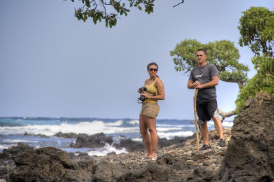 red sand beach - maui (michelle and ronnie)