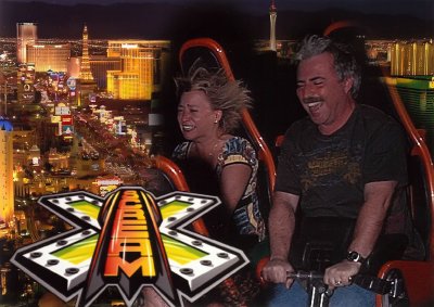 dana and mike on the xscream on top of the stratosphere - las vegas (4/08)
