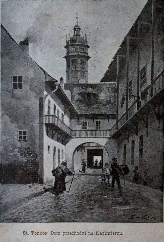 passage house at Kazimierz in Cracov