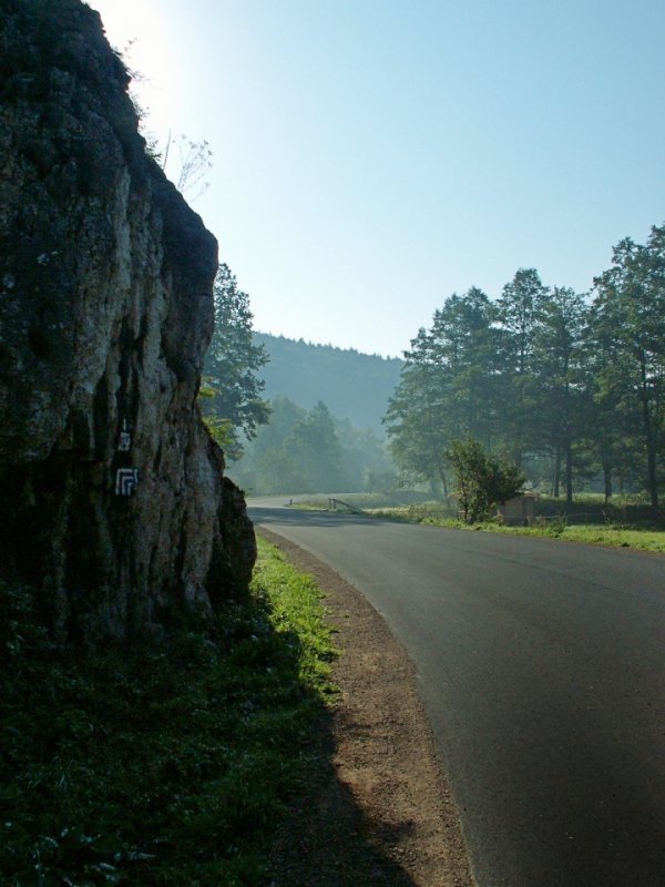 Ojcow valley, morning