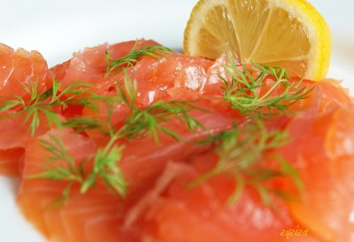 salmon with dill and lemon