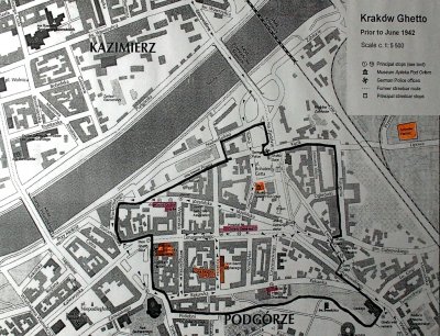 Jewish ghetto in Cracov