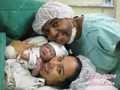 Nasceu a Lvia - Minha Sobrinha