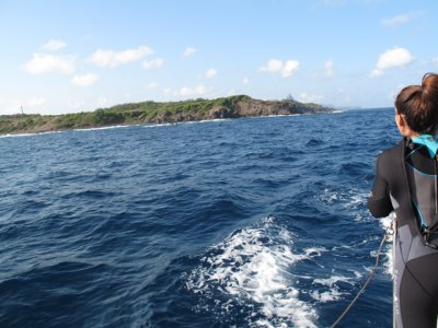 Navegao para mergulho - Ilha Rasa