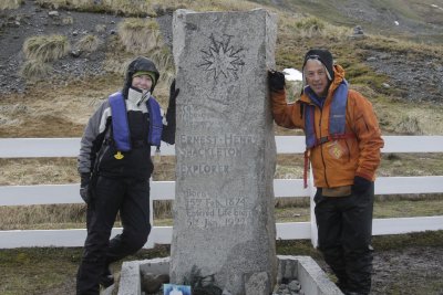 Hoping our adventure would be easier than Shackleton's