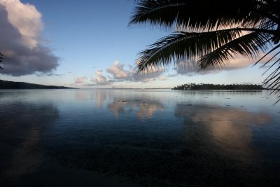 From our bungalow, Tahati