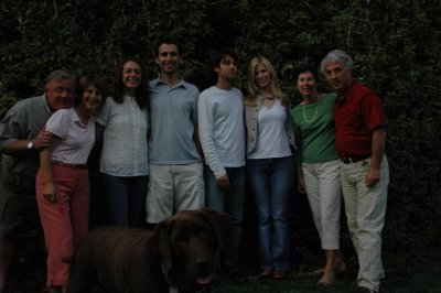 Puch, Barb, Karin, Kevin, Brad, Rebecca, Carole, Jon & Kona