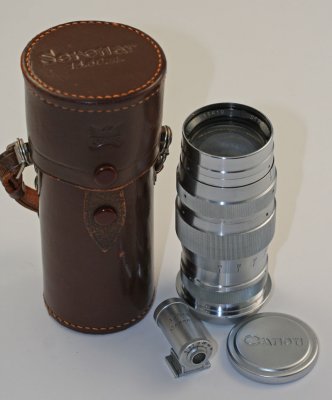 Lens with Case, Cap & Finder