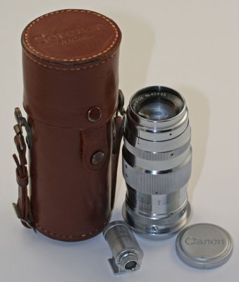 Lens with Case, Cap & Finder