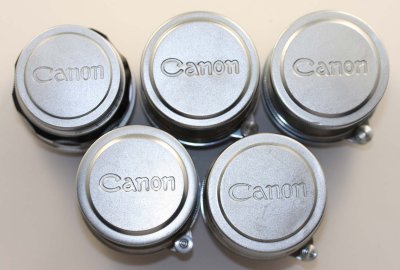 Lenses with Caps