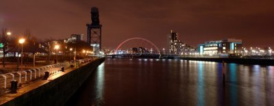 Looking towards the city centre