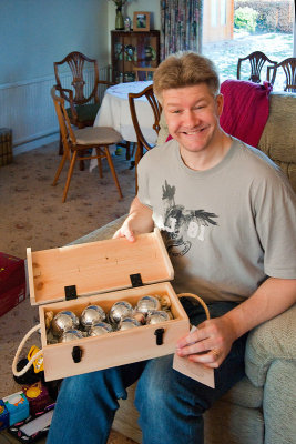 James With His Boules Set, 2633