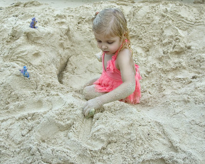 sand baby