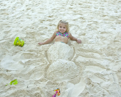 sand mermaid